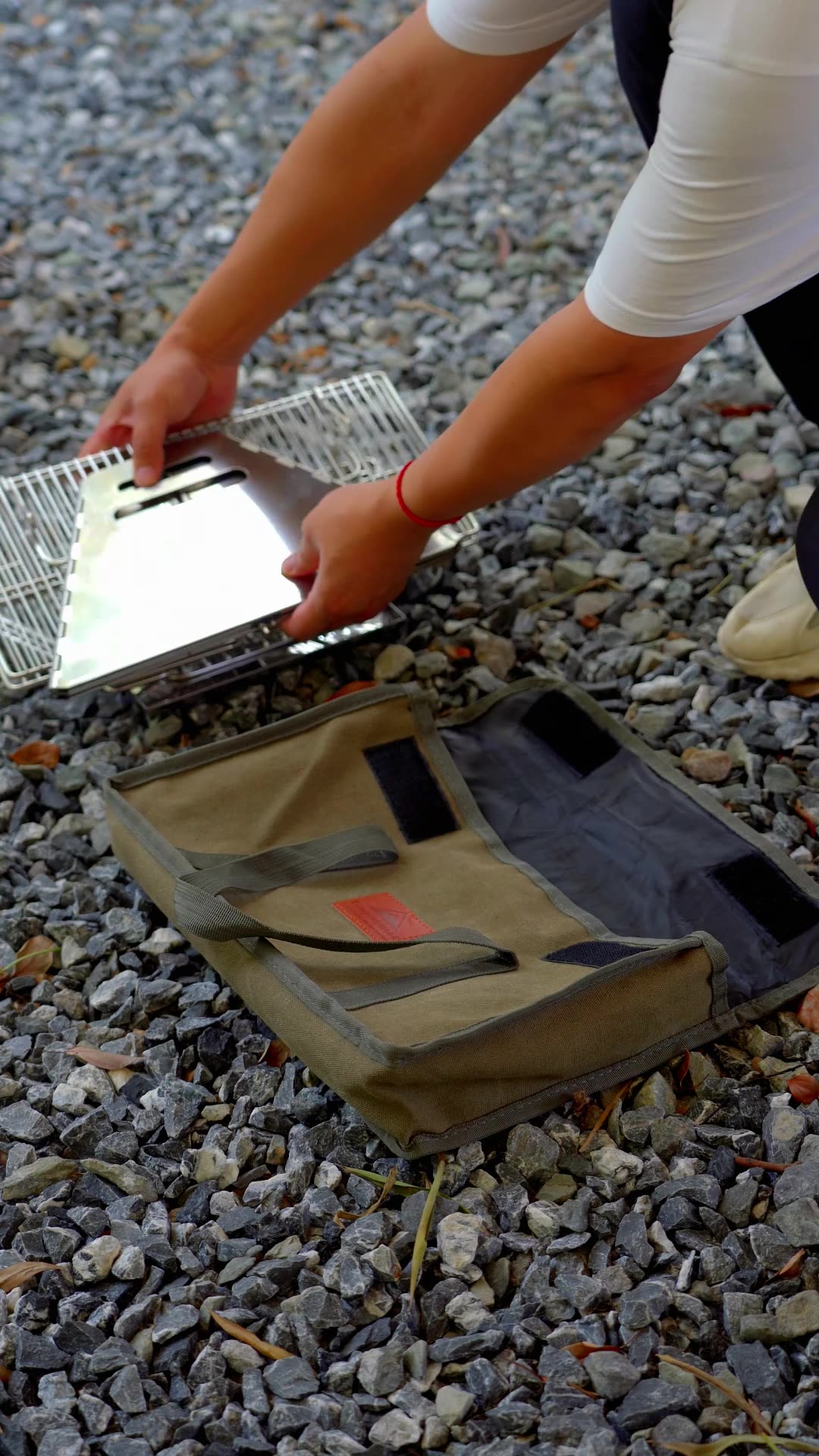 CAMPINGMOON Stainless Steel Fo - Camp Grill Portable Folding recensione e prezzo