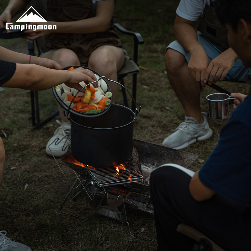 CAMPINGMOON Stainless Steel Fo - Camp Grill Portable Folding recensione e prezzo