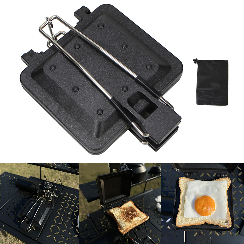 Portable Folding Sandwich Pan  - Camp Grill Portable Folding recensione e prezzo