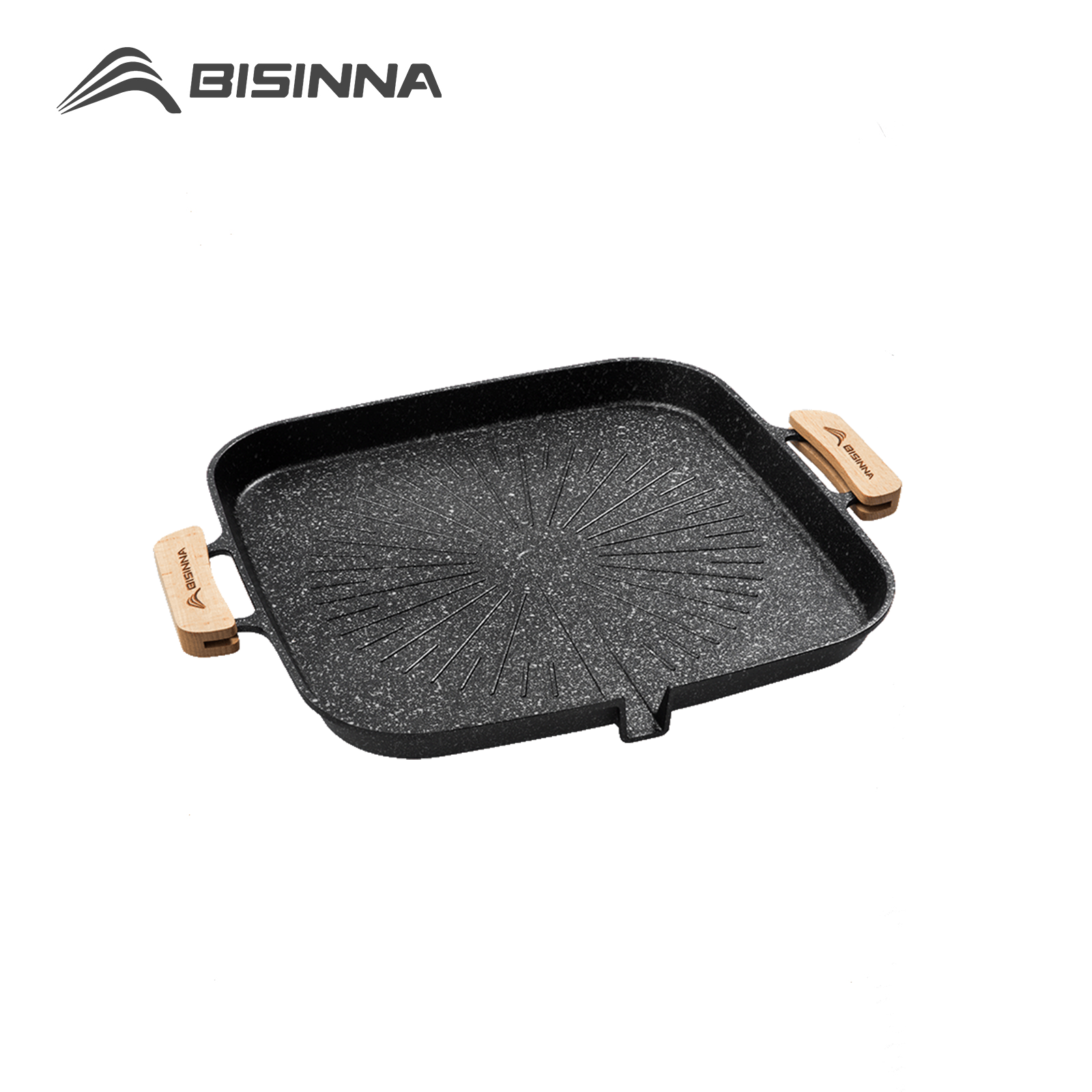 BISINNA Square BBQ Grill Pan N - Camping Cooking Equipment recensione e prezzo