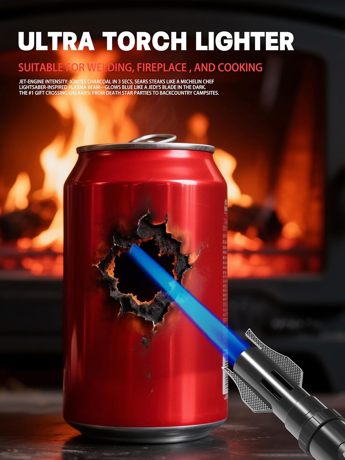 Windproof Jet Flame Torch Ligh - Camping Cooking Gifts recensione e prezzo