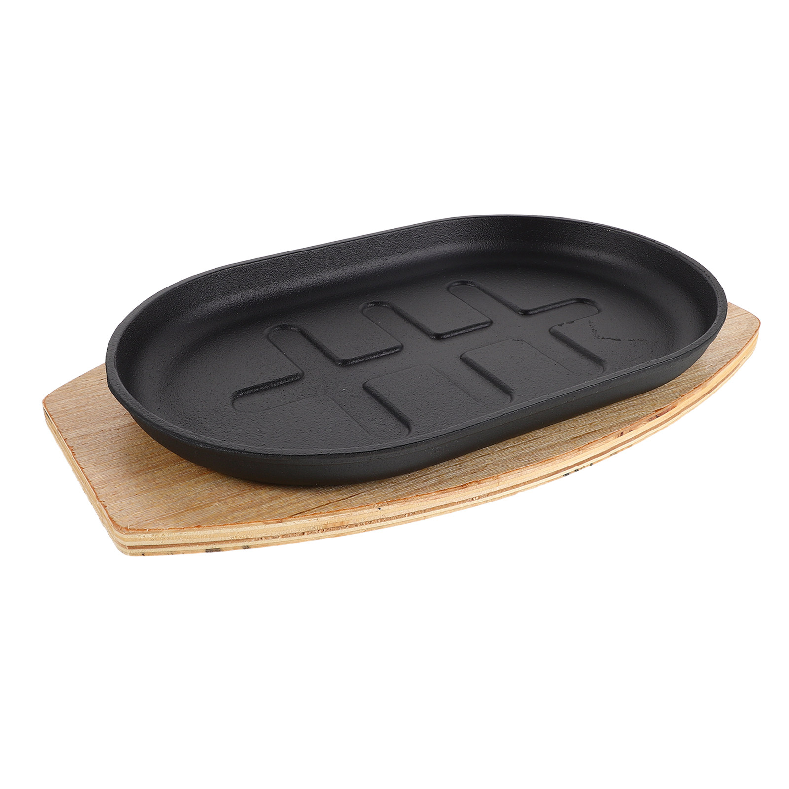 Cast Iron Sizzling Plate Pre-S - Camping Cooking Bbq recensione e prezzo