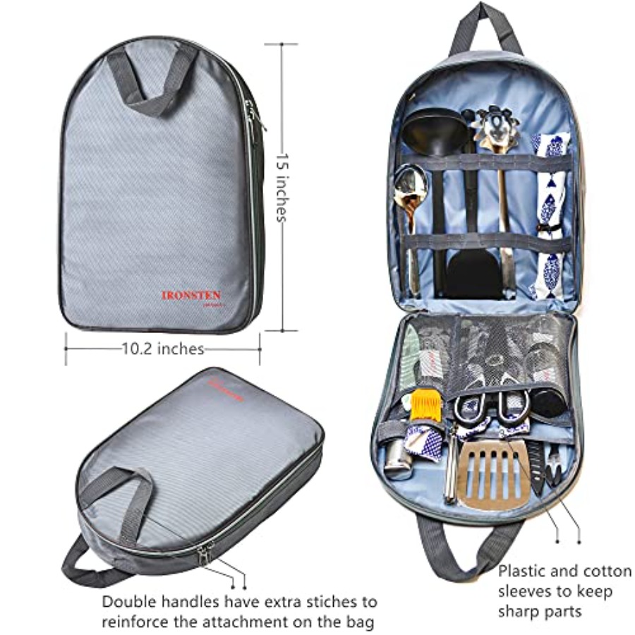Camping Cooking Utensils Set C - Camping Cooking Essentials Kit recensione e prezzo