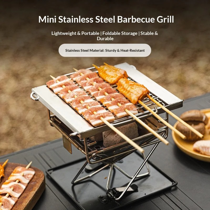 Outdoor Camping Folding Grill  - Camp Grill Portable Folding recensione e prezzo