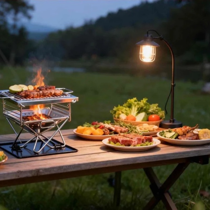 Outdoor Camping Folding Grill  - Camp Grill Portable Folding recensione e prezzo