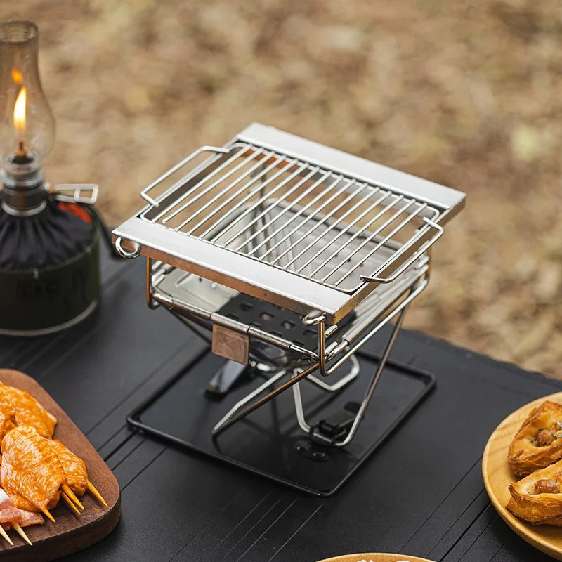 Outdoor Camping Folding Grill  - Camp Grill Portable Folding recensione e prezzo