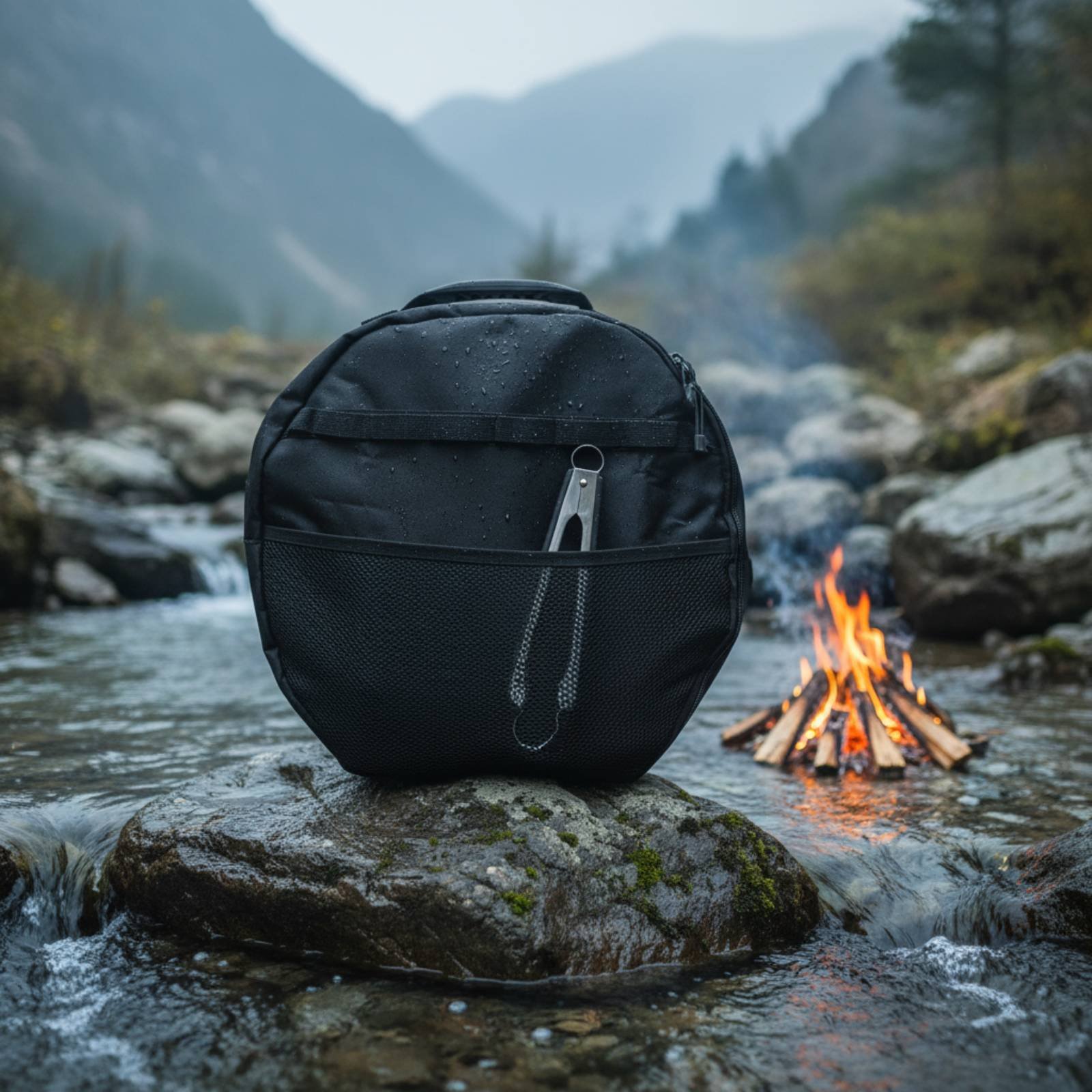 Bbq Pan Organizer Bag Thickene - Camp Grill Portable Folding recensione e prezzo