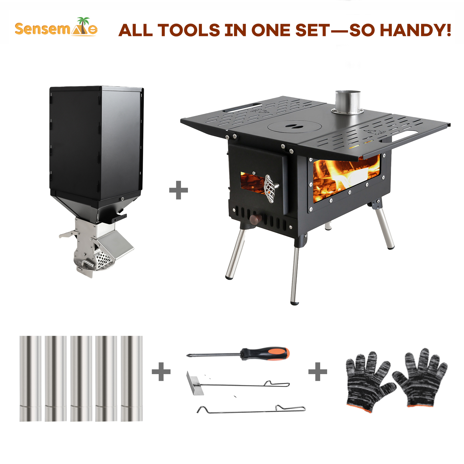 Pellet Stove Camping Stainless - Camp Grill Portable Folding recensione e prezzo