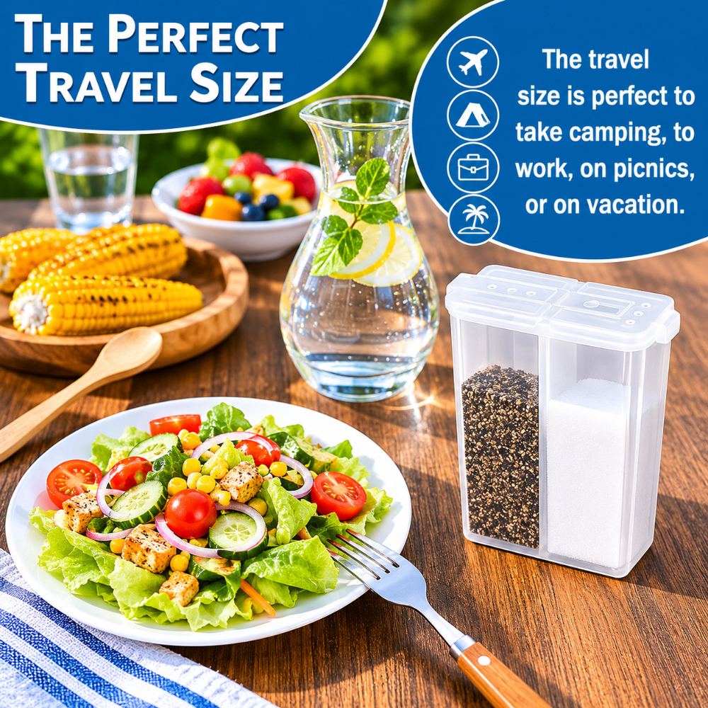 Multi-use 2in1 Spice Jar 2/4/6 - Camping Cooking Options recensione e prezzo