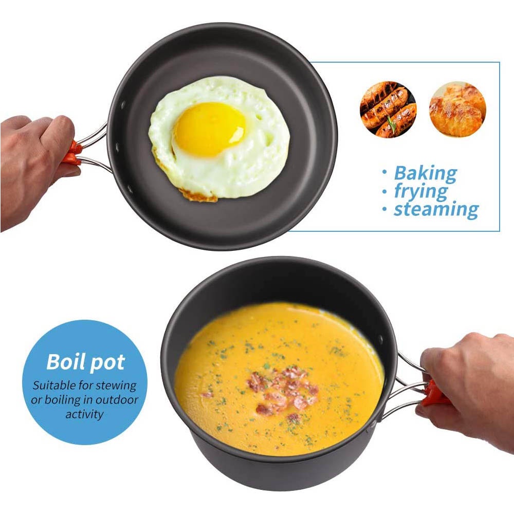 Outdoor camping cooking set, n - Camping Cooking Candle recensione e prezzo