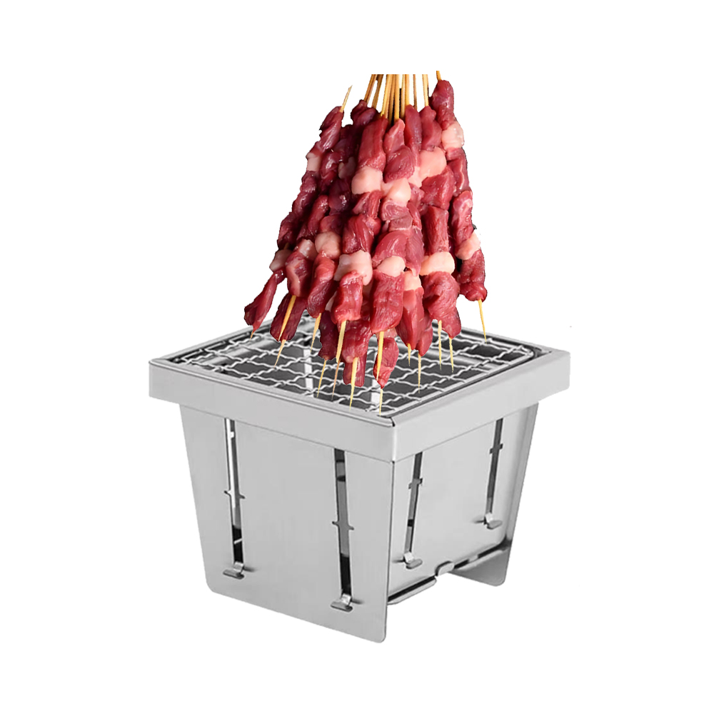 Portable BBQ Charcoal Grill St - Camp Grill Portable Folding recensione e prezzo