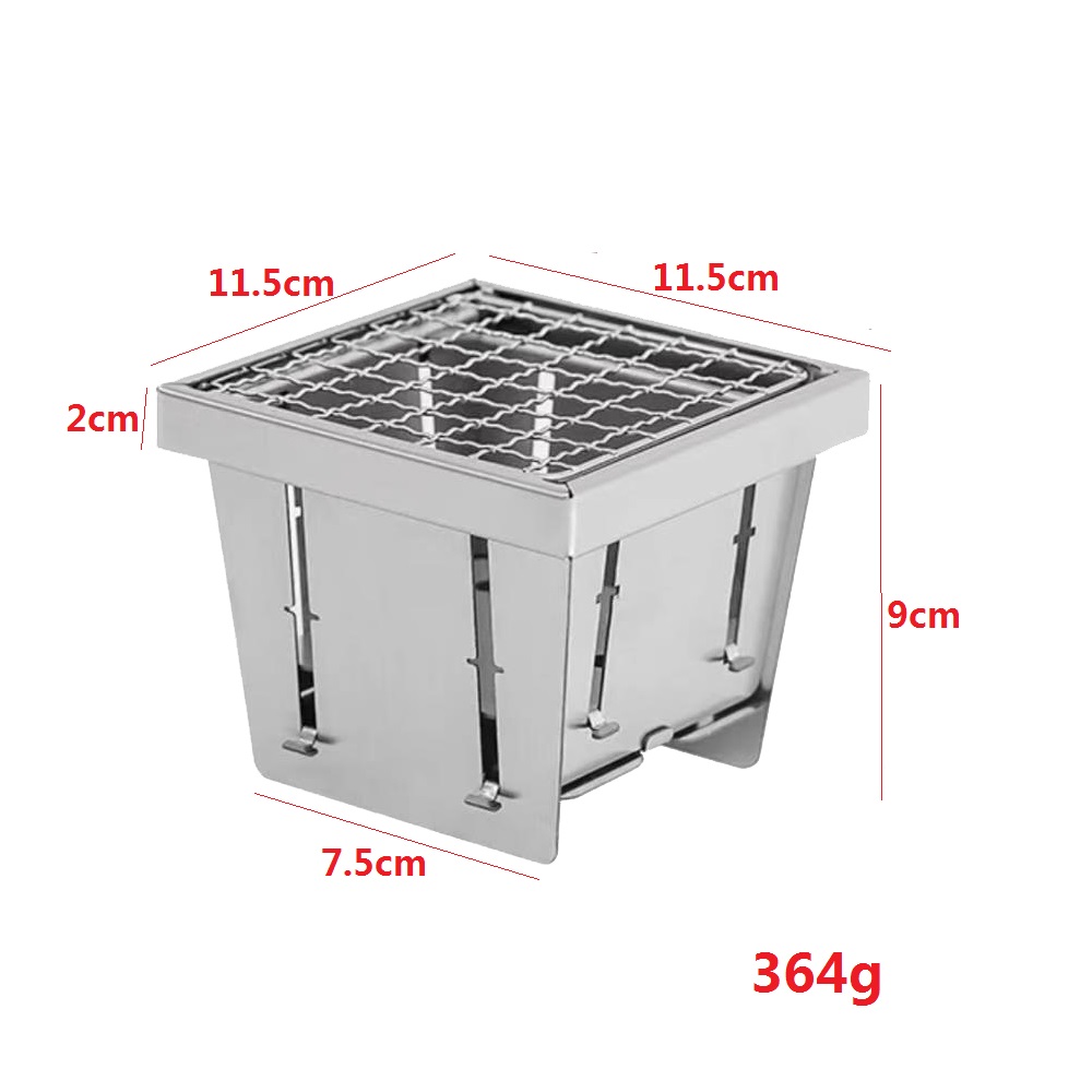 Portable BBQ Charcoal Grill St - Camp Grill Portable Folding recensione e prezzo