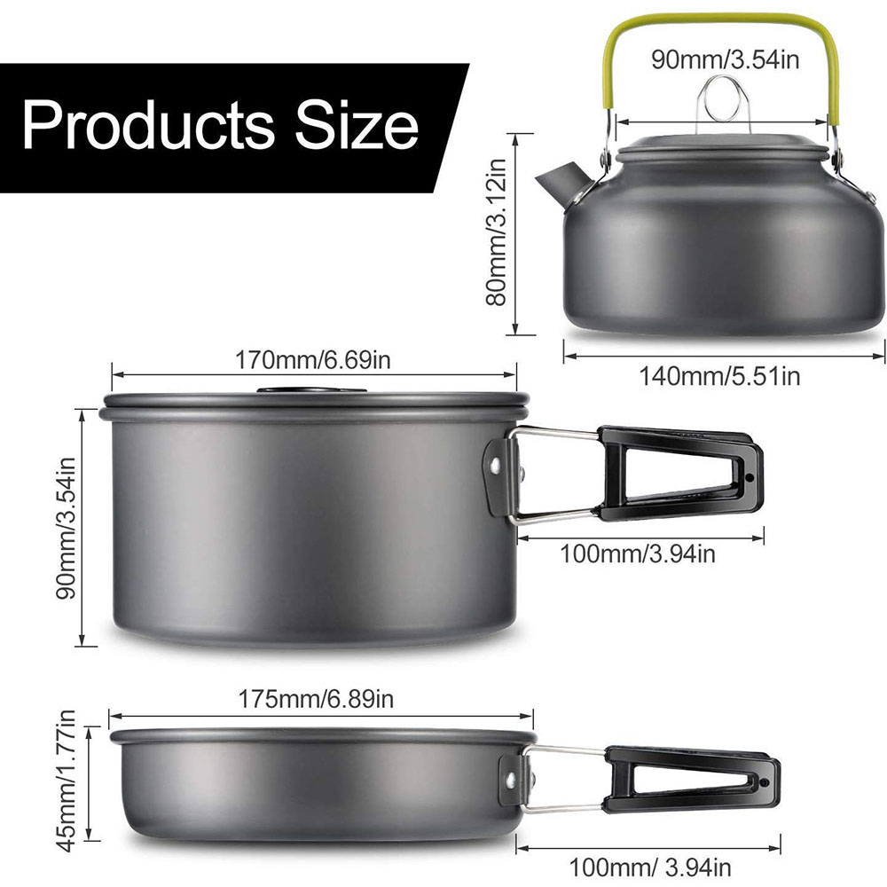 Outdoor camping cookware set m - Camping Cooking Equipment recensione e prezzo