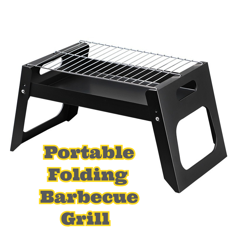 Portable Charcoal BBQ Grill Fo - Camping Cooking Gifts recensione e prezzo
