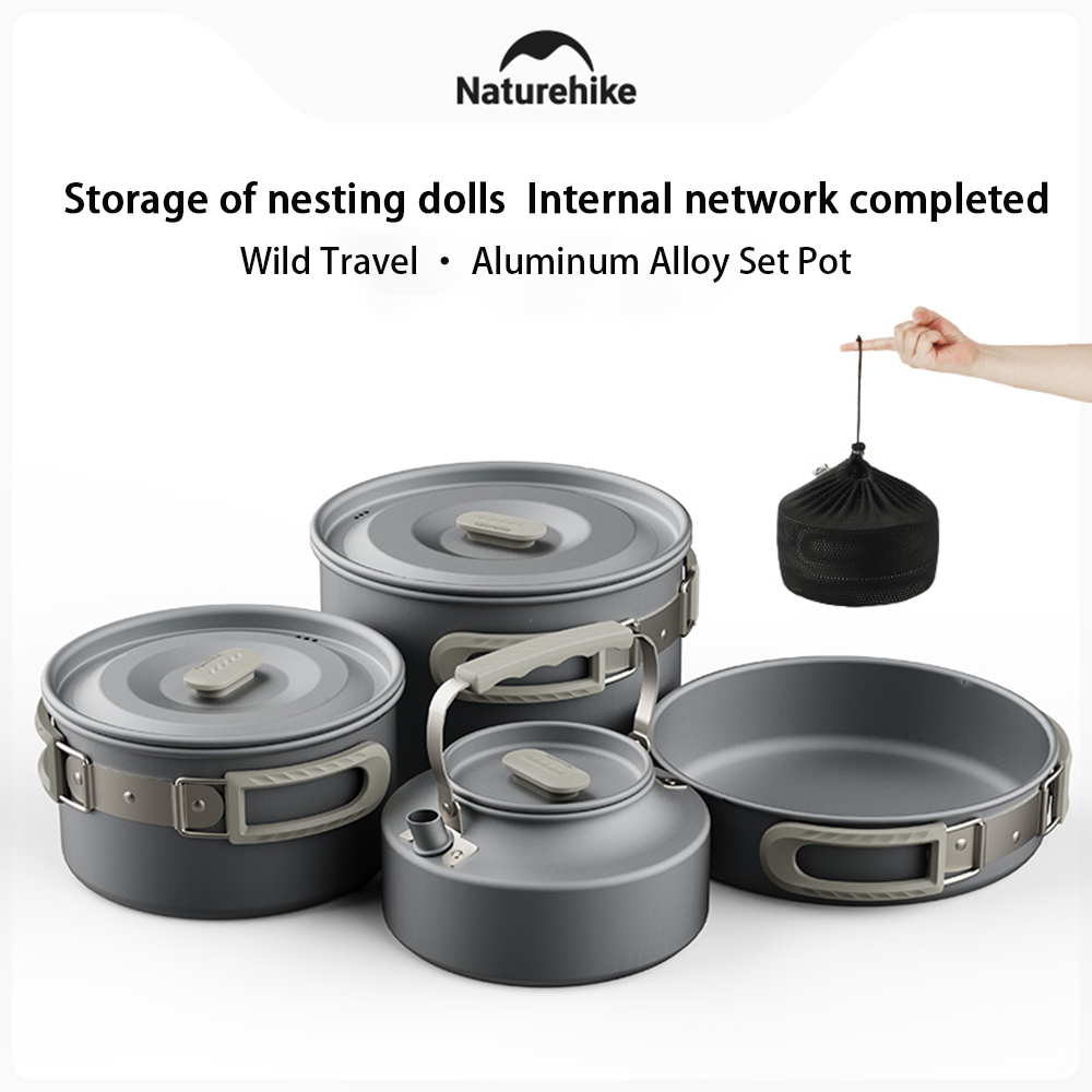 Naturehike Outdoor Pot Set,Cam - Camping Cooking Equipment recensione e prezzo