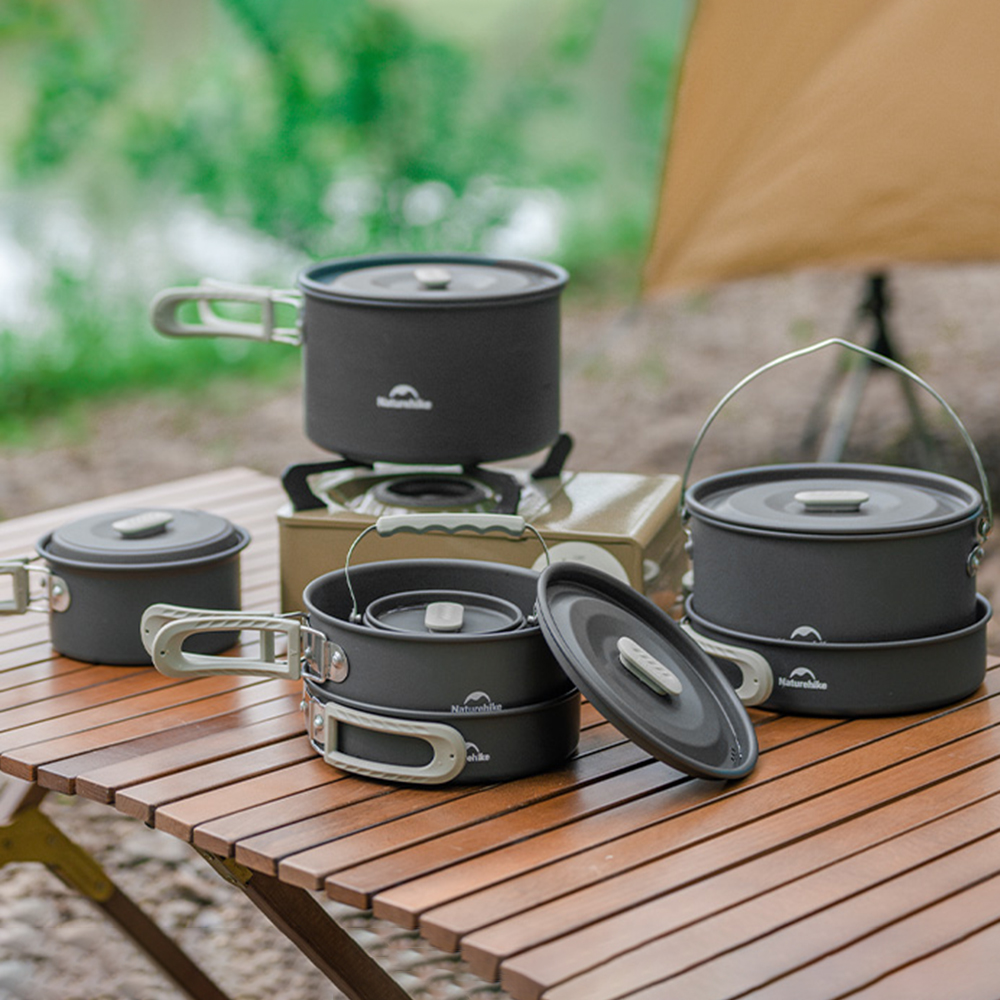 Naturehike Outdoor Pot Set,Cam - Camping Cooking Equipment recensione e prezzo