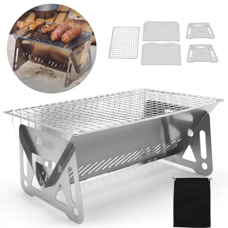 Portable Folding Barbecue Gril - Camp Grill Portable Folding recensione e prezzo