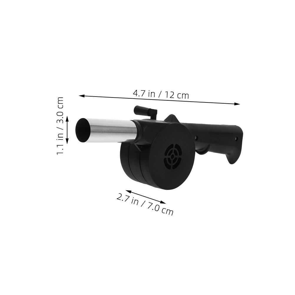 Manual Blower Black Hand Crank - Camping Cooking Bbq recensione e prezzo